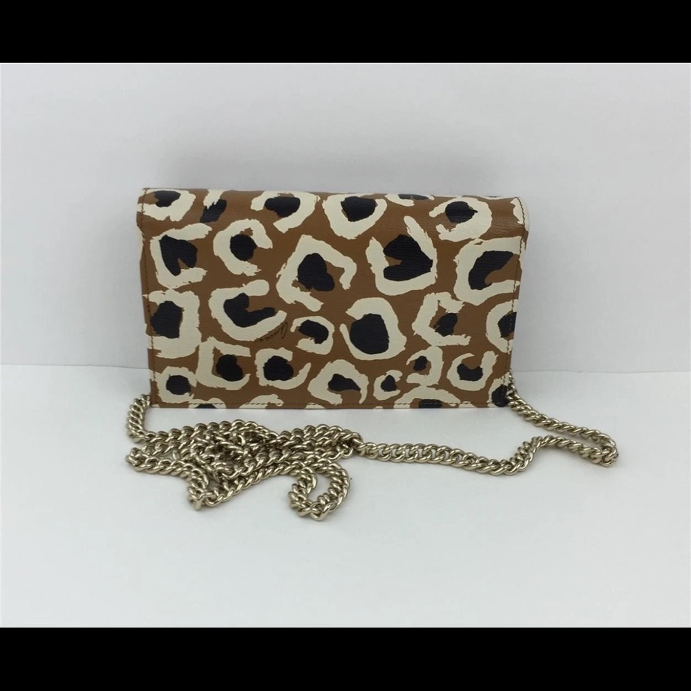 Gucci Brown and Black Clutch with Chain Strap - Picture 7 of 7